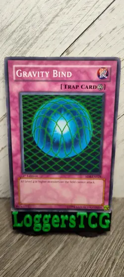 Yu-Gi-Oh! Gravity Bind / SD4-EN028 1st Edition MP - Image 1