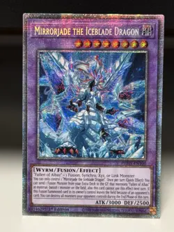Mirrorjade the Iceblade Dragon (Starlight Rare) PHHY-EN100 1st Edition EURO - Image 1