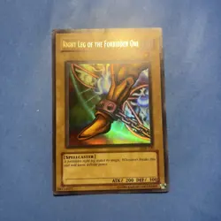 Yu-Gi-Oh! TCG- Right Leg of the Forbidden One LOB-120 Ultra Rare NA - Image 1