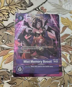 Digimon Card Game Mist Memory Boost BT8-108 EX10 Legend Lilithmon Sinister Order - Image 1