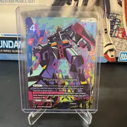 Psycho Gundam LR+ Alt Art GD02-001 Dual Impact Gundam TCG Card Game - Image 1