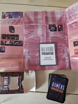ALIENS Vs. PREDATOR Cards CCG VTG 1997 Card Lot - 86 Cards in Good Condition - Image 1