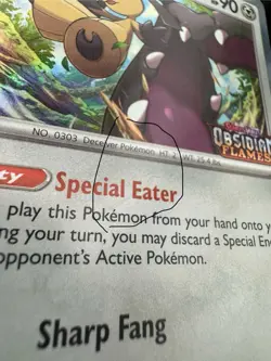 Pokemon Mawile 039 (Prerelease) Scarlet & Violet Promo Cards Holo MP - Image 3