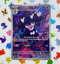 Gothorita 125/086 White Flare NM Pokemon Card Illustration Rare - Image 1
