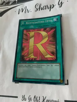 R- RECHTSCHAFFENES URTEIL - 1. AUFLAGE RYMP-DE025 DE Yu Gi Oh! CARD SECRET RARE - Image 5
