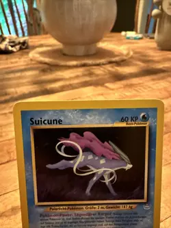 Suicune German Pokemon Card 27/64 Rare Neo Revelations (Non-Holo) - Image 2