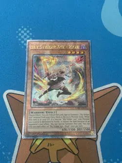 Sky Striker Ace - Raye (New Art) Quarter Century Rare Card RA04-EN026 Yu-Gi-Oh! - Image 1