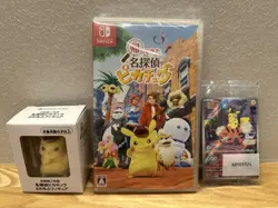 Detective Pikachu Promo 098/SV-P Pokemon Card & Figure & Game Set Japanese - Image 1
