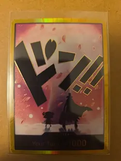 One Piece TCG Gold Parallel Don!! Card Chopper PRB-02 English - Image 1