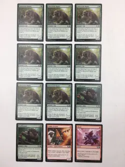 MTG Misprint/Miscut Card Lot - Magic The Gathering Misprint Cards - Ink Error - Image 1