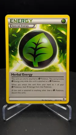 Herbal Energy 103/111 - Pokemon XY Furious Fists Card 2014 LP - Image 1