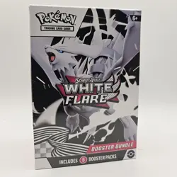 Pokemon WHITE FLARE Booster Bundle Box New Factory Sealed Cards 6 Packs TCG - Image 1