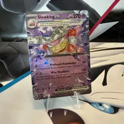 Pokemon TCG Slowking EX 86/193 Tera Double Rare Holo Card Paldea Evolved - Image 1