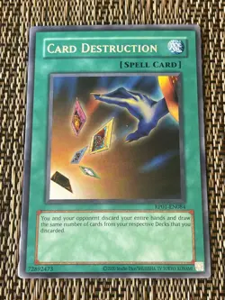 Card Destruction Rare Retro Pack (2020 Date Reprint) RP01-EN084 NM - Image 1