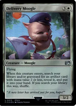NM - Delivery Moogle U Foil FINAL FANTASY 15 - Image 1