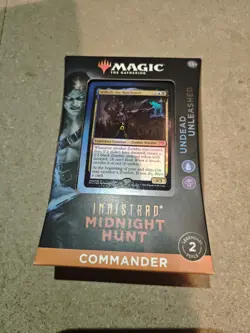 Undead Unleashed Midnight Hunt MTG Magic The Gathering Commander Deck edh new - Image 1