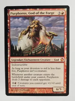 Purphoros, God of the Forge 135 Lp Theros MTG - Image 1