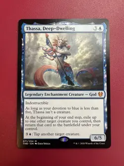 *** Thassa, Deep-Dwelling *** Theros Beyond Death NM MTG English - Image 1
