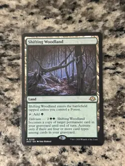 MTG Shifting Woodland (228) | NM | Modern Horizons 3 {MH3} - Image 1
