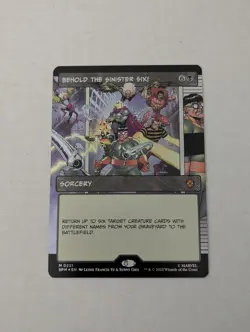 Behold the Sinister Six! (Borderless) Marvel's Spider-Man Foil - Image 1