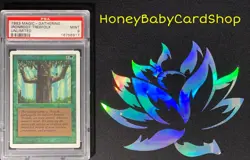 MTG Unlimited Edition 1993 Ironroot Treefolk PSA 9 Mint Old School 93/94 - Image 4