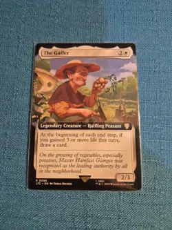 MTG LOTR The Gaffer 💥 COMMANDER EXTENDED ART💥 #096 Lord Rings Magic Gathering - Image 1