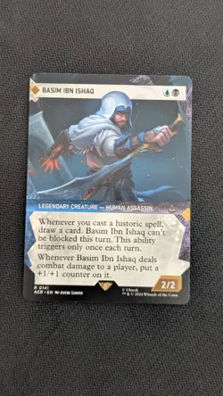 MTG Assassin's Creed - Basim Ibn Ishaq - Showcase - 0141 NM - Image 1