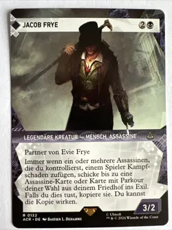 SHOWCASE Jacob Frye - Assassin's Creed - NM - Magic: The Gathering - MTG German - Image 1