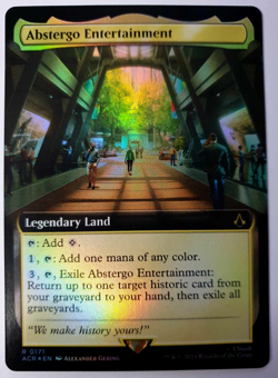 MTG Assassin's Creed - Abstergo Entertainment - FOIL Extended Rare - 0171 NM - Image 1