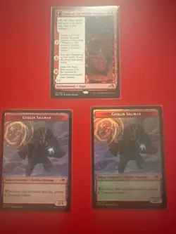 fable of the mirror breaker and Goblin Shaman token - Image 1