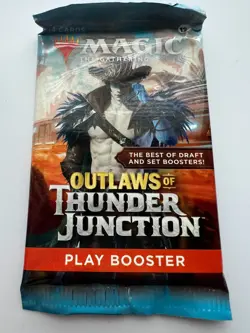 MTG Outlaws of Thunder Junction Play Booster Pack Sealed - Image 1