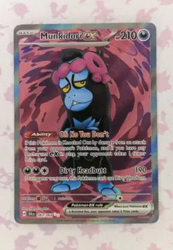 Munkidori ex 083/064 Sv: Shrouded Fable Holo Pokemon TCG - Image 1