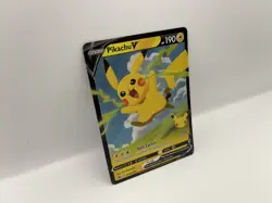 Pikachu V Celebrations Black Star Promo 2021 Vmax Box SWSH143 NM 25th Pokemon - Image 3