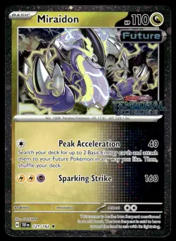 Pokemon TCG SV Promos #121/162 Miraidon (Promo) NM - Image 1