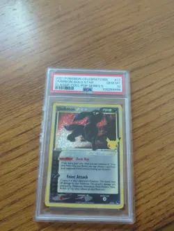 2021 Pokemon Celebrations Umbreon Gold Star PSA 10 Classic Collection #17 - Image 1