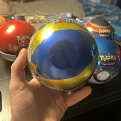 Pokemon PokeBall Tin 5 Sealed - 3 TCG Booster Packs Per Tin (H24) - Image 2