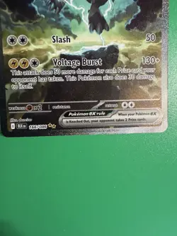 Pokemon Zekrom EX 166/086 Sir Black Bolt, Fresh Pulled, NEAR MINT - Image 2