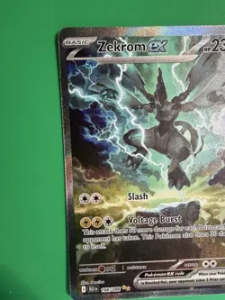 Pokemon Zekrom EX 166/086 Sir Black Bolt, Fresh Pulled, NEAR MINT - Image 3