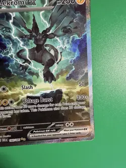 Pokemon Zekrom EX 166/086 Sir Black Bolt, Fresh Pulled, NEAR MINT - Image 5