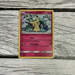 Mimikyu SM163 - Black Star Promo - Sun & Moon - Pokemon - NM - Image 1