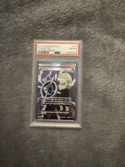 2013 POKEMON PLASMA FREEZE GHETSIS #115 FULL ART HOLO FOIL PSA 8 NM-MT - Image 1