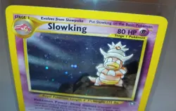 Slowking 14/111 HP Damaged Neo Genesis Holo Rare Pokemon TCG - Image 2