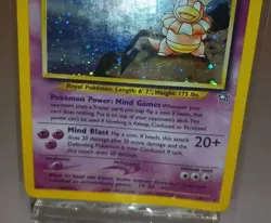 Slowking 14/111 HP Damaged Neo Genesis Holo Rare Pokemon TCG - Image 3
