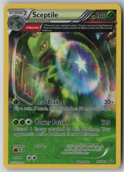 Sceptile (Omega) 9/160 Pokemon TCG XY - Primal Clash Holo (Light Play) LP 1 - Image 1