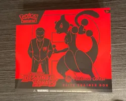Pokemon Destined Rivals ETB Elite Trainer Box Pokemon Center Exclusive Sealed - Image 1