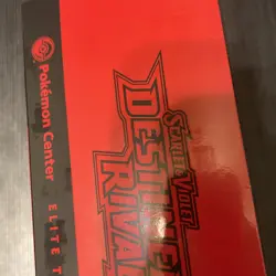Pokemon Destined Rivals ETB Elite Trainer Box Pokemon Center Exclusive Sealed - Image 3