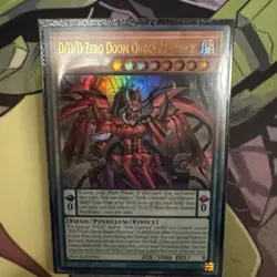 D/D/D Zero Doom Queen Machinex DOOD-EN003 Ultra Rare Yugioh 1st Edition NM - Image 1