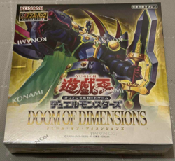 Yu-Gi-Oh! Doom of Dimensions Booster Box Sealed Japanese Free Shipping - Image 1