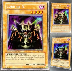 Yu-Gi-Oh! Misprint Lord Of D - Holo Shift - Secret Rare - BPT-004 - Error - Image 1