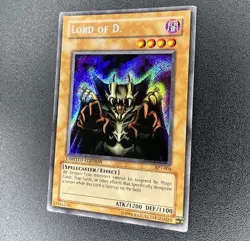 Yu-Gi-Oh! Misprint Lord Of D - Holo Shift - Secret Rare - BPT-004 - Error - Image 3